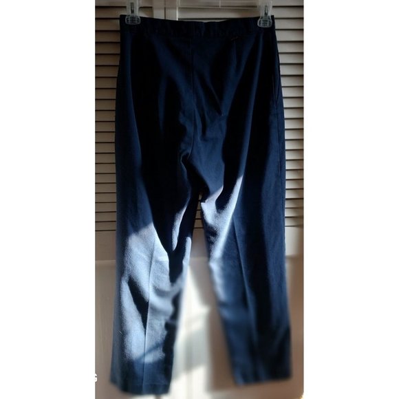 DC Vintage Navy Blue Pants Size 28 Waist Year 1980 Great Shape  Side Pockets - Picture 2 of 6